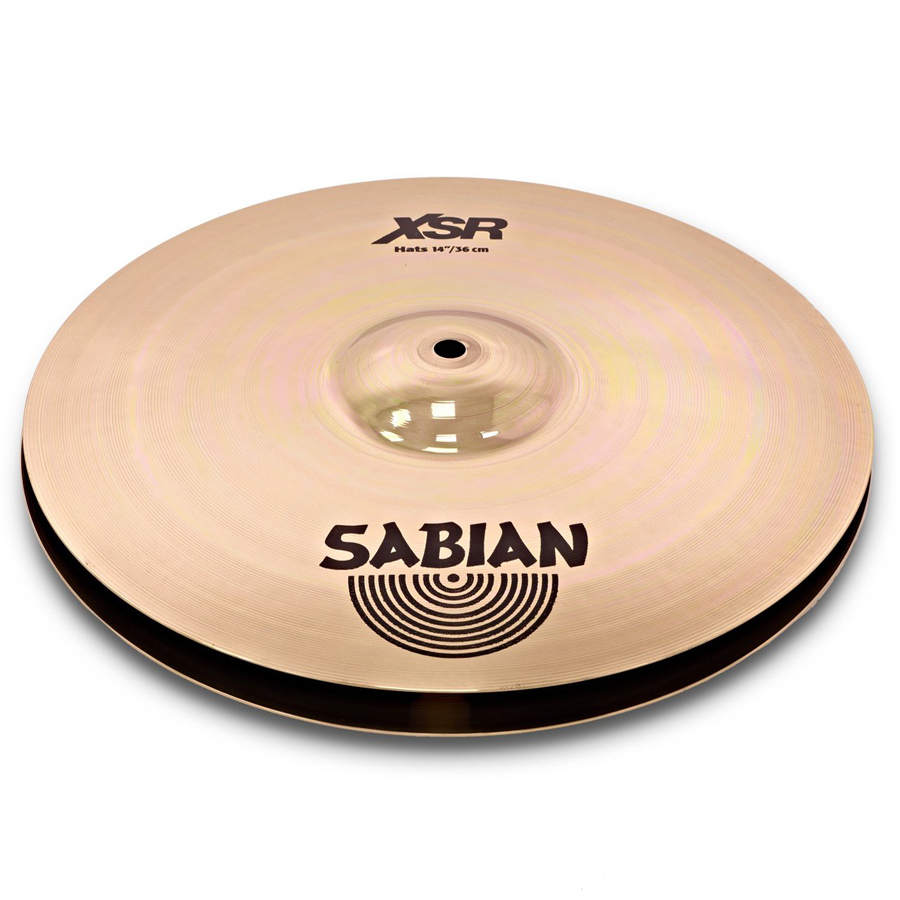Sabian XSR 14' HiHat Cymbal XSR1402B Nottingham Drum Sabian XSR Cymbals Drum and Guitar